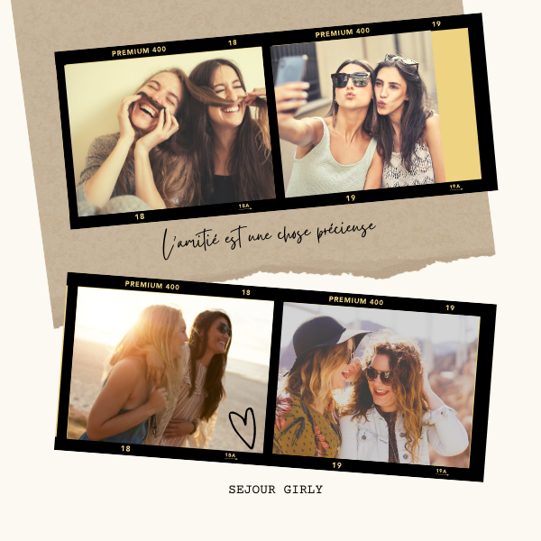 Khaki Ripped Emotional Polaroid Friendship Instagram Story (600 × 960px) (600 × 600px)